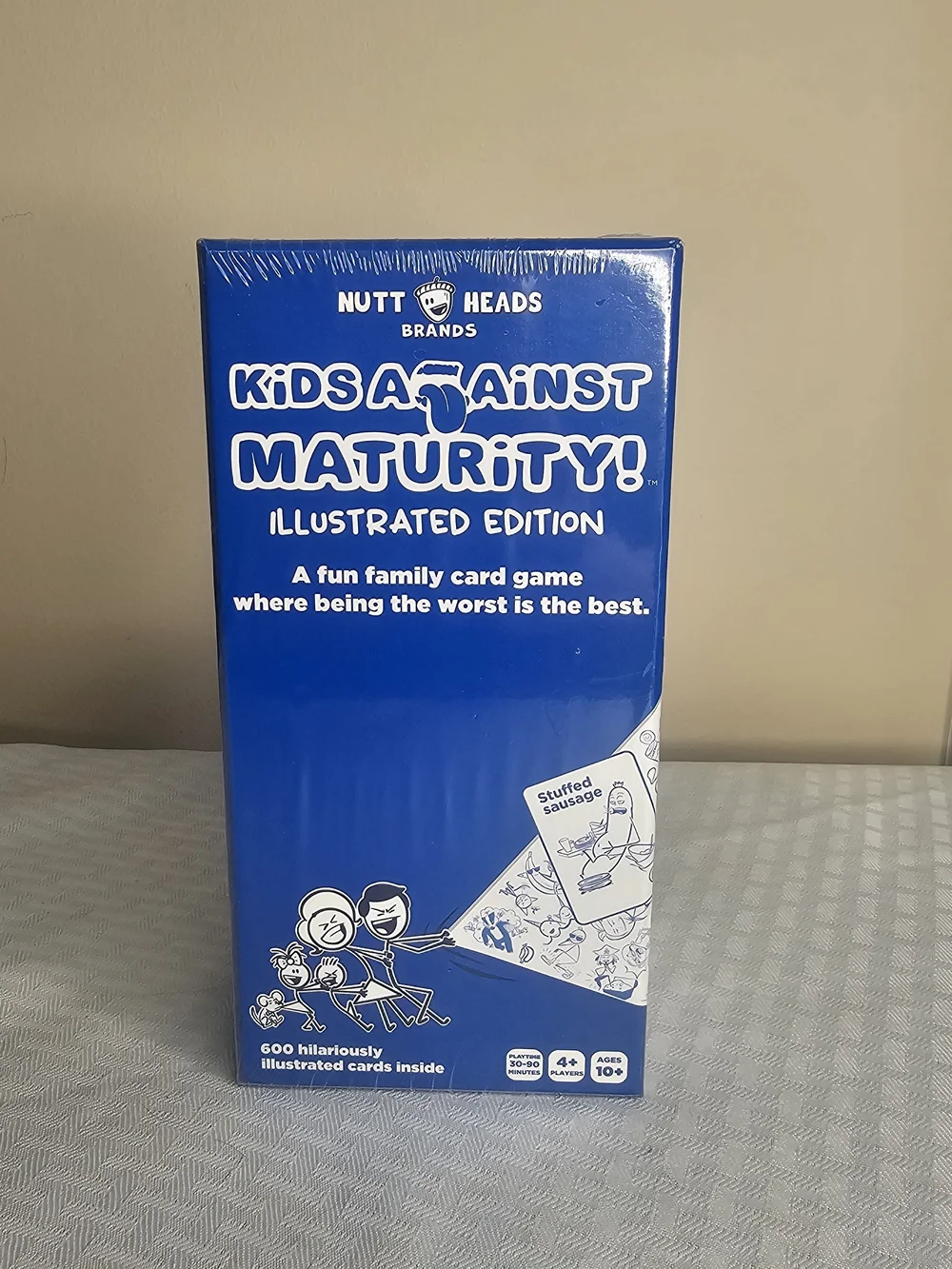 NEW Kids Against Maturity! Illustrated Edition -‎ Blue Card Game by Nutt Heads